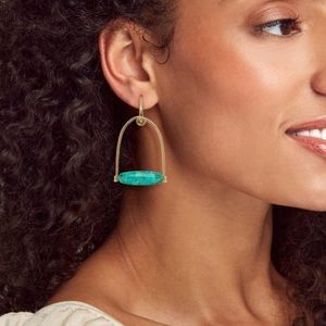 Kendra Scott Sassy Turquoise Earrings.